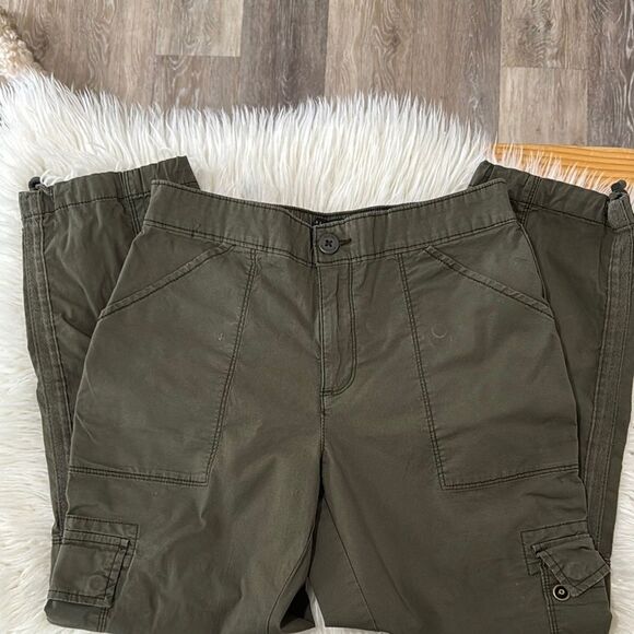 Sanctuary Olive Green Joggers Pants Size S - Picture 2 of 8